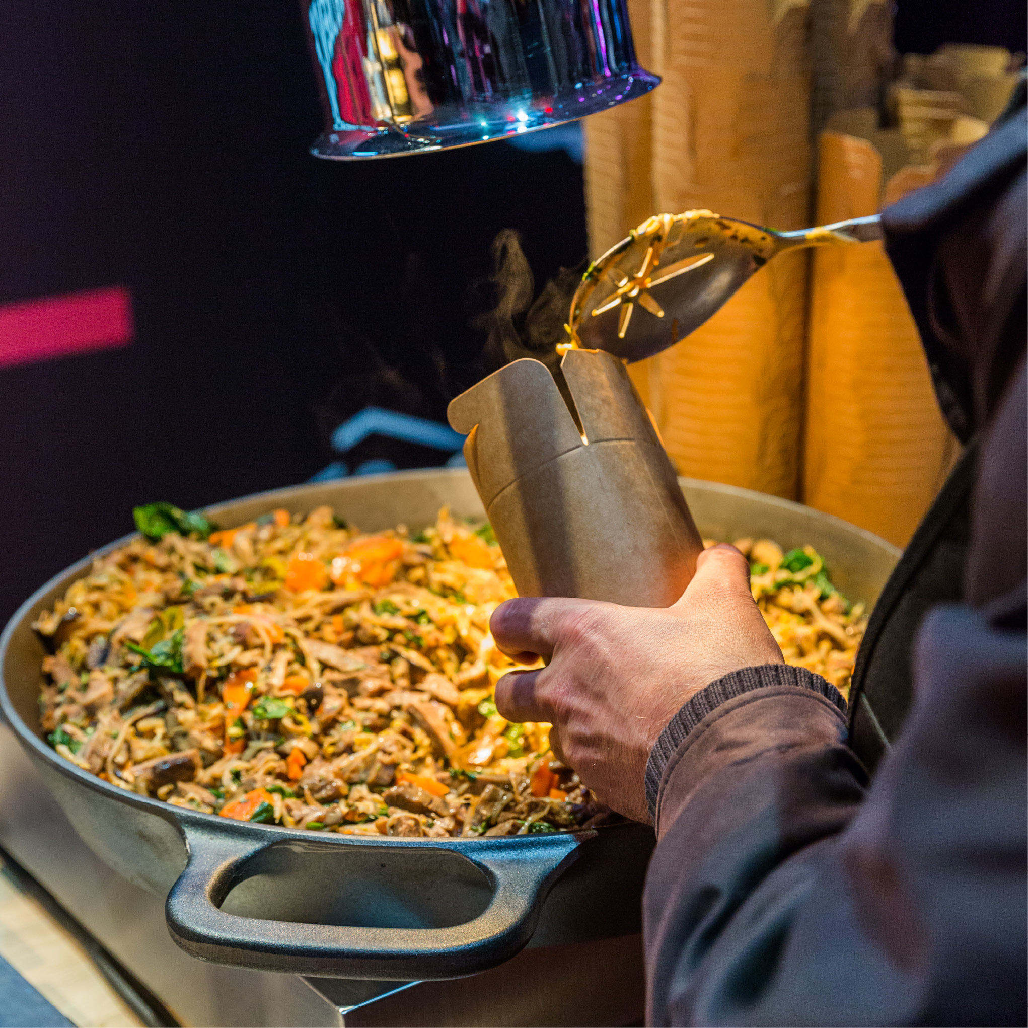 Messecatering für Veranstaltungen Telekom Digital X