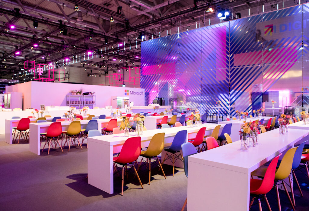 Messecatering für Veranstaltungen Telekom Digital X